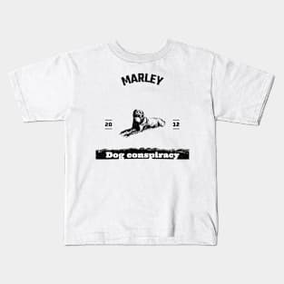 Marley Dog conspiracy Kids T-Shirt